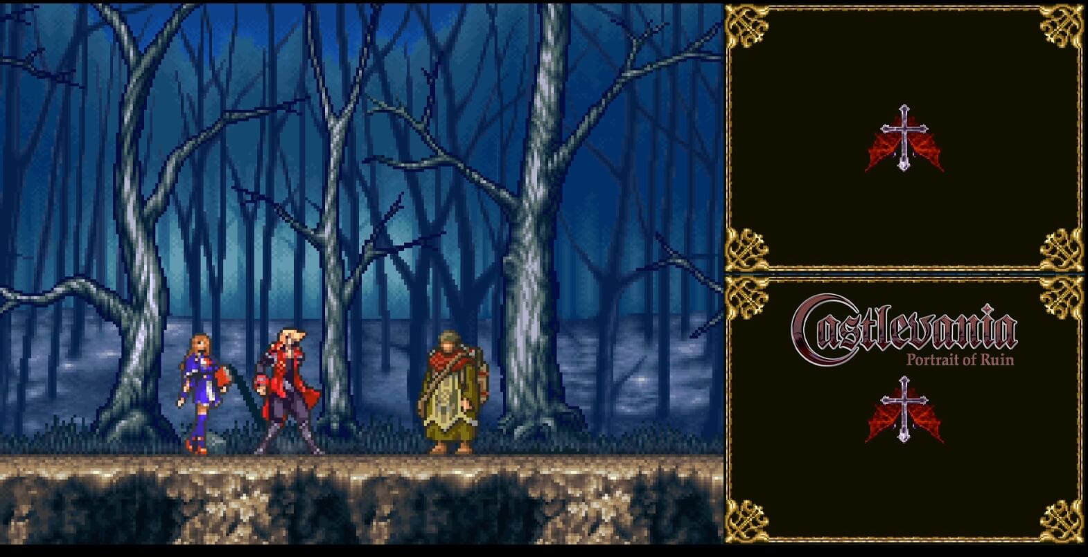 Castlevania Portrait of Ruin - геймплей игры Nintendo DS